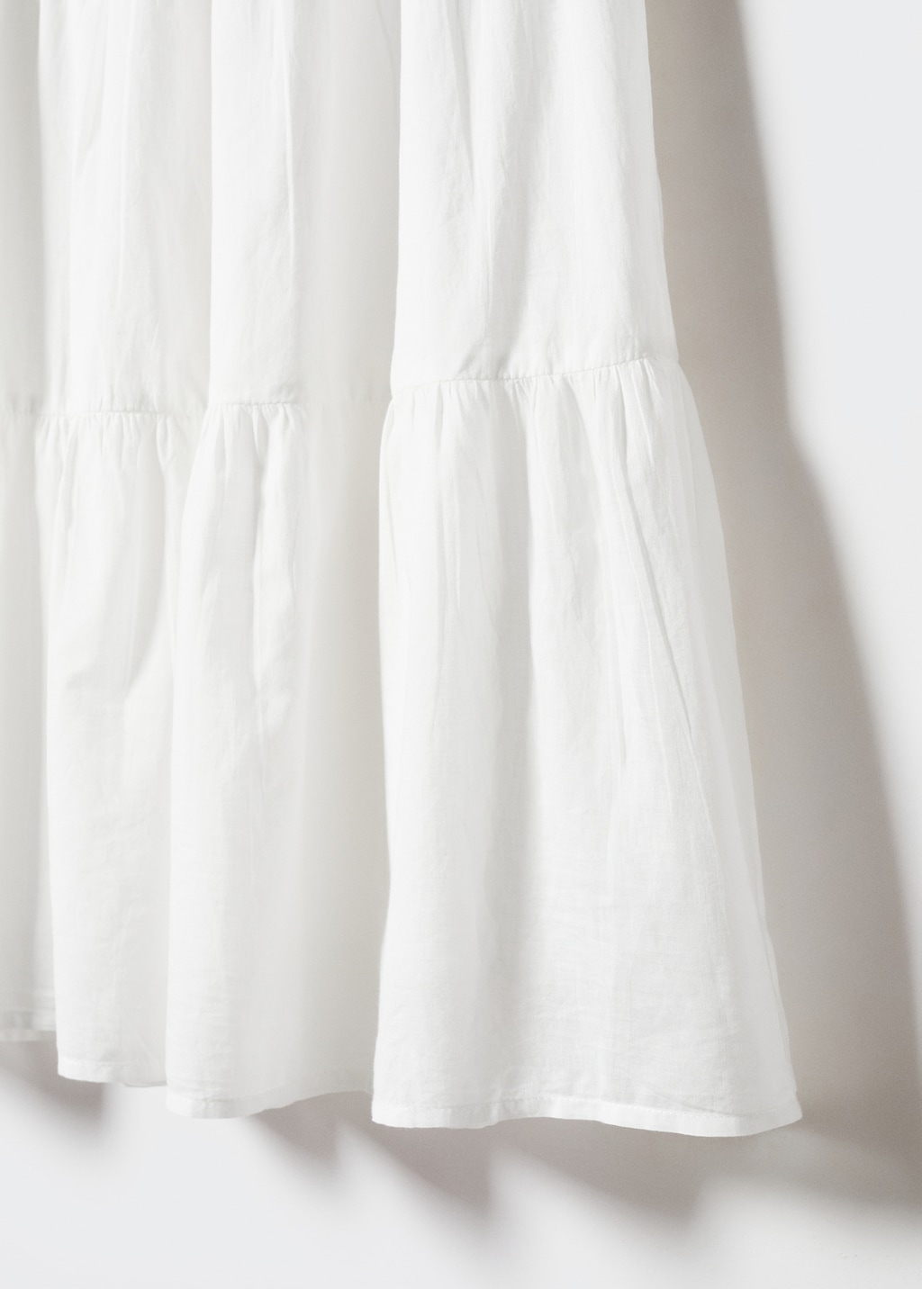 Ruffled long skirt - Details of the article 8