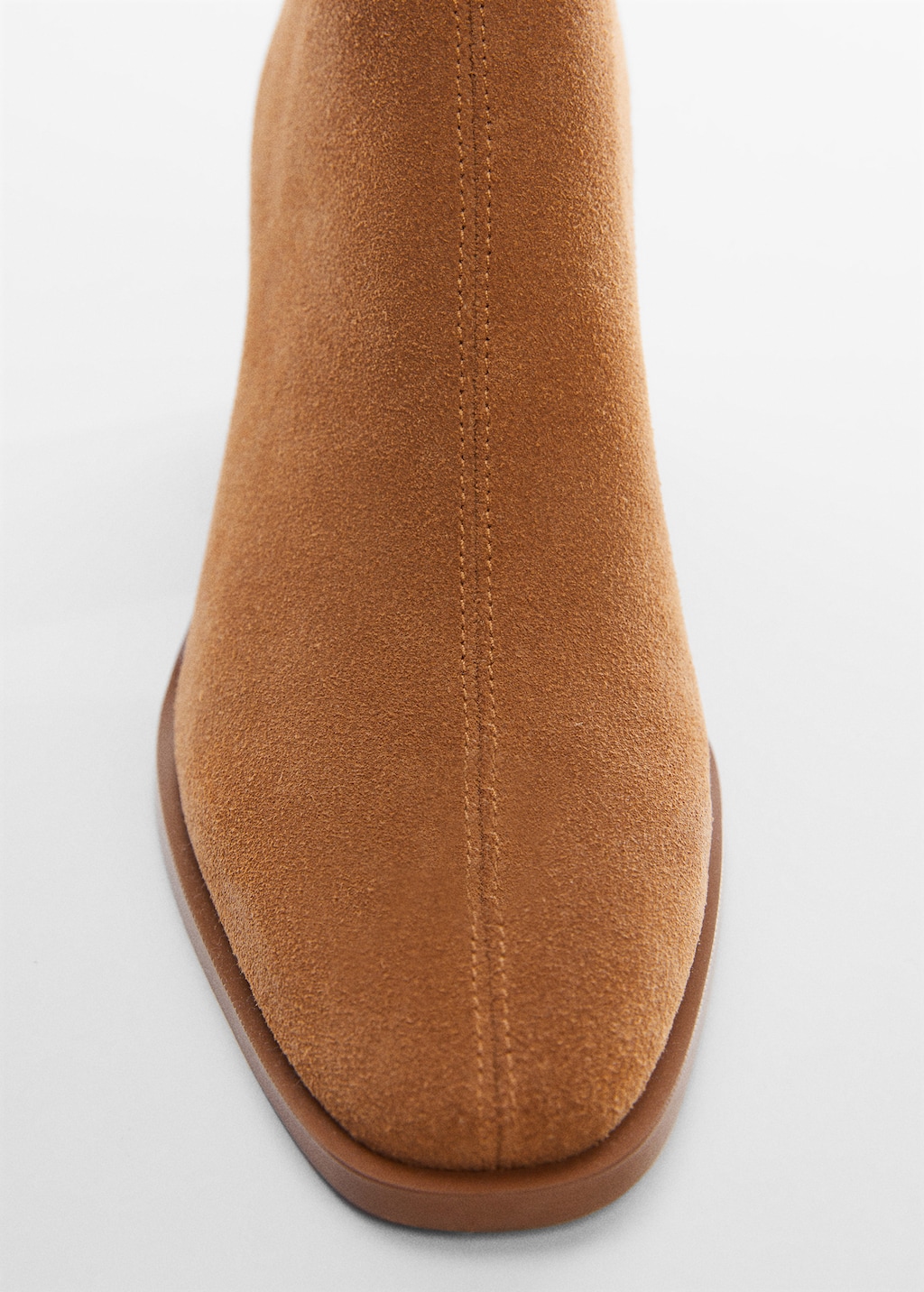 Heel suede ankle boot - Details of the article 1