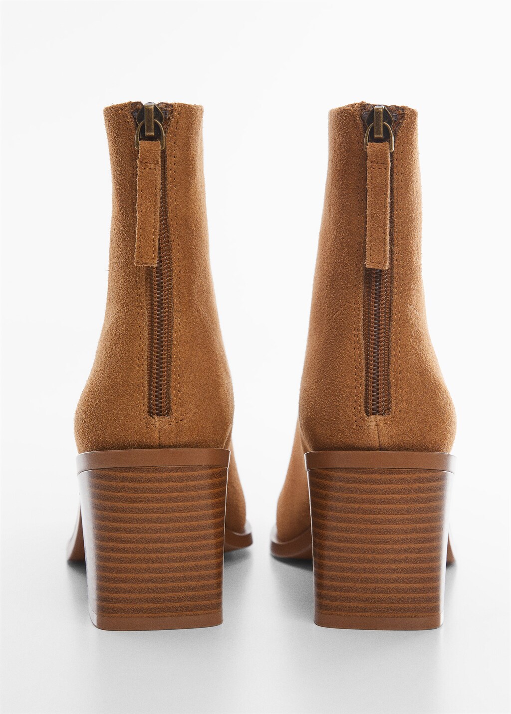 Heel suede ankle boot - Details of the article 2