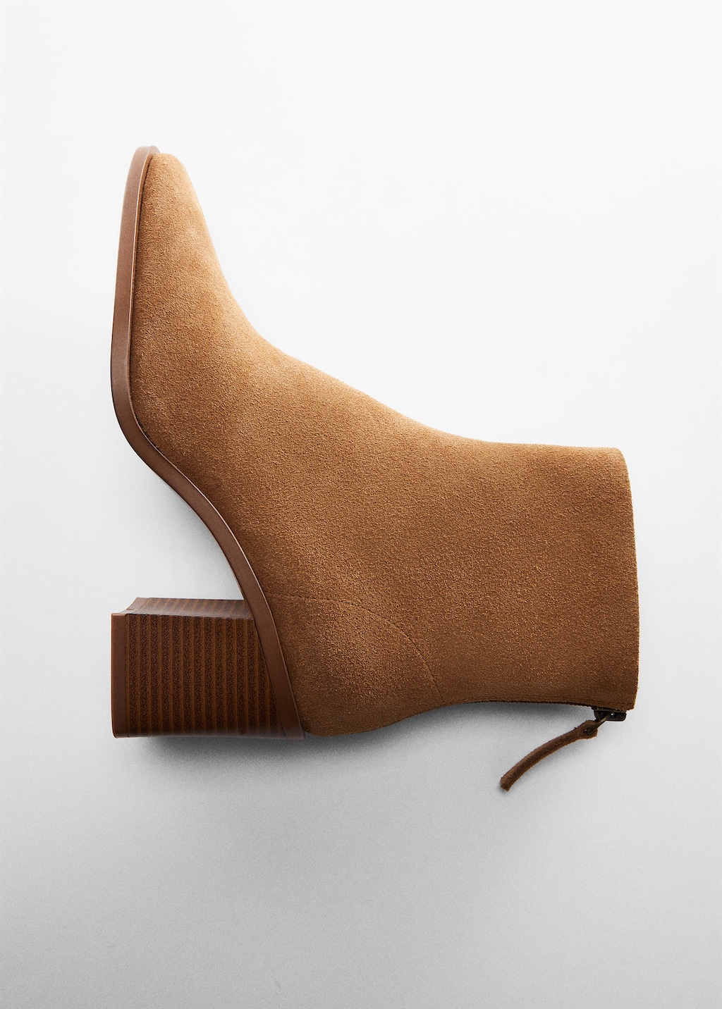 Heel suede ankle boot - Details of the article 5