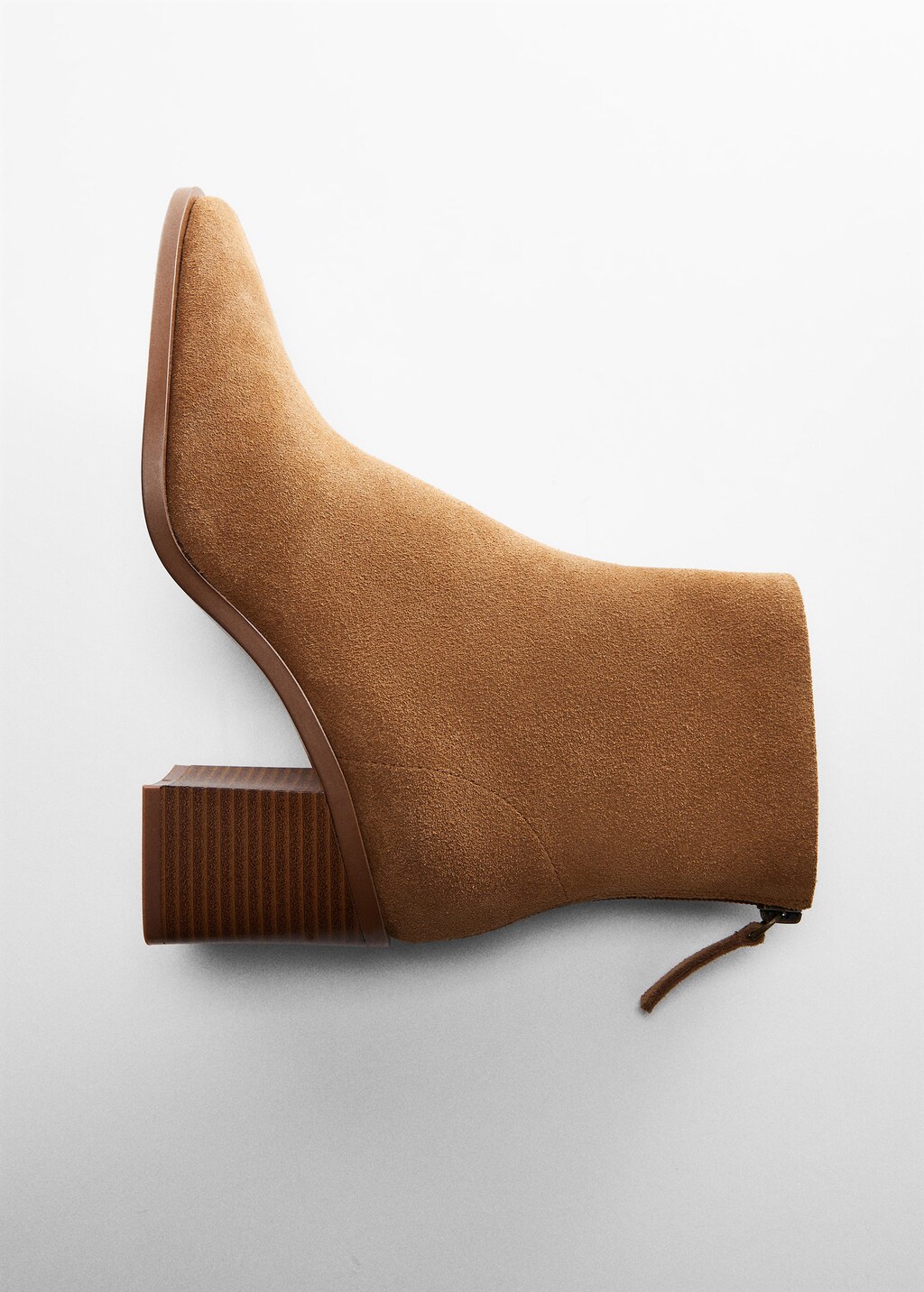 Heel suede ankle boot - Details of the article 5