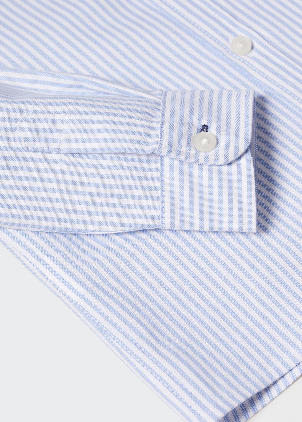 Regular-fit striped shirt - Details of the article 8