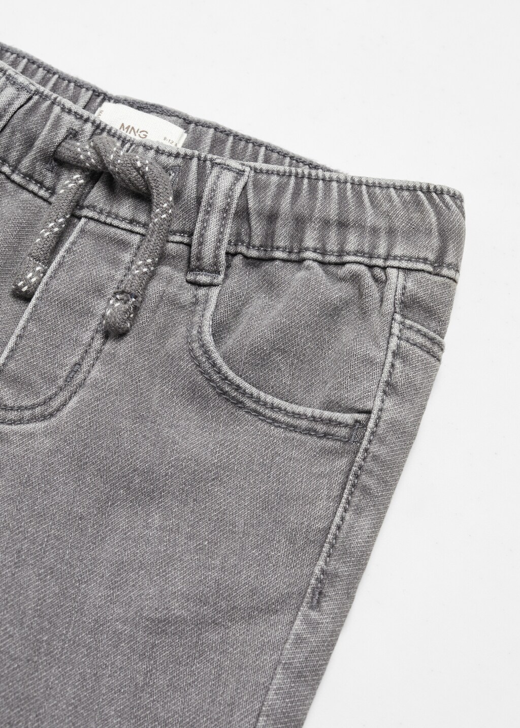 Drawstring waist jeans - Details of the article 8