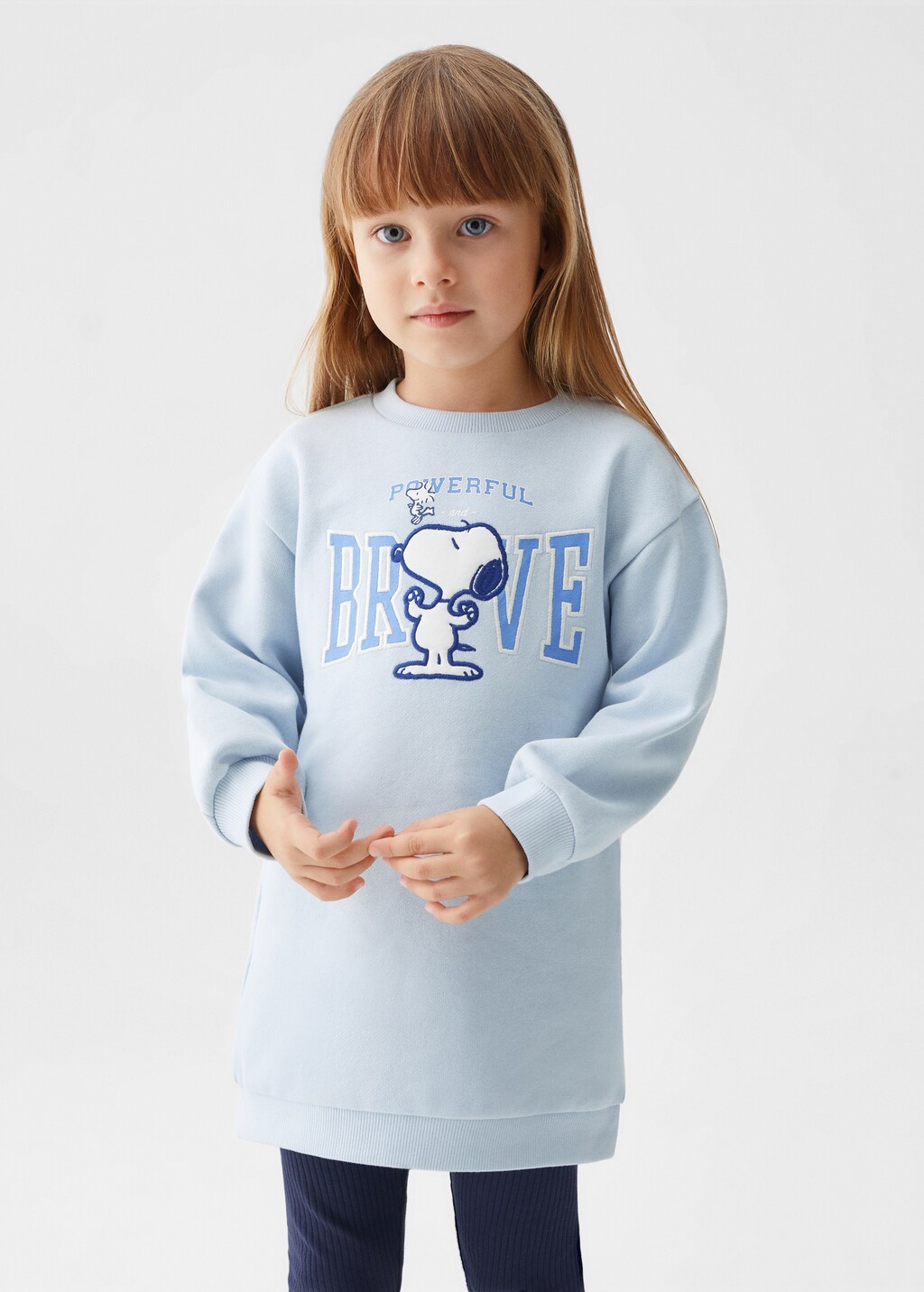 Snoopy-print sweatshirt - Medium plane