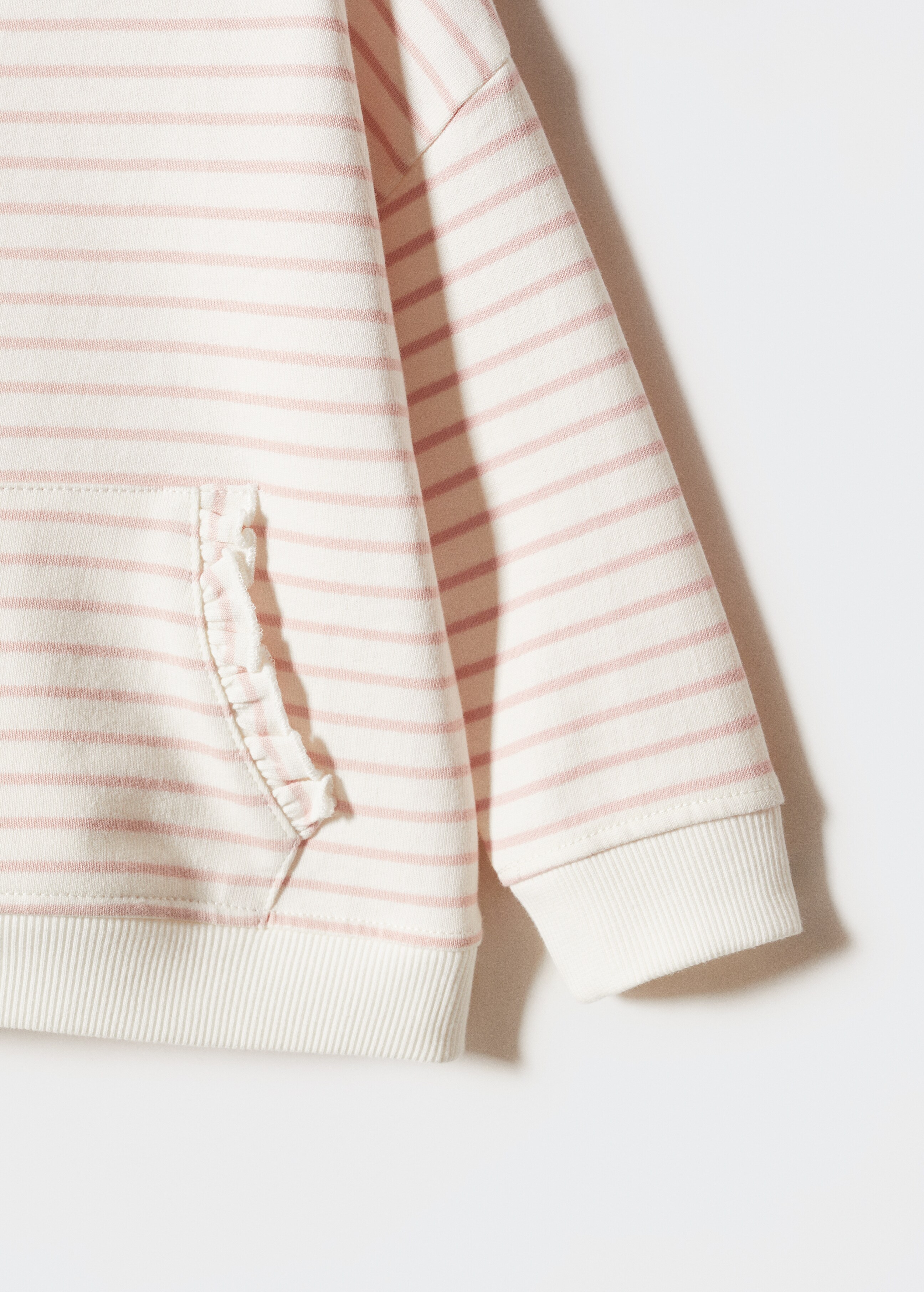 Sweat-shirt coton rayures - Détail de l'article 0