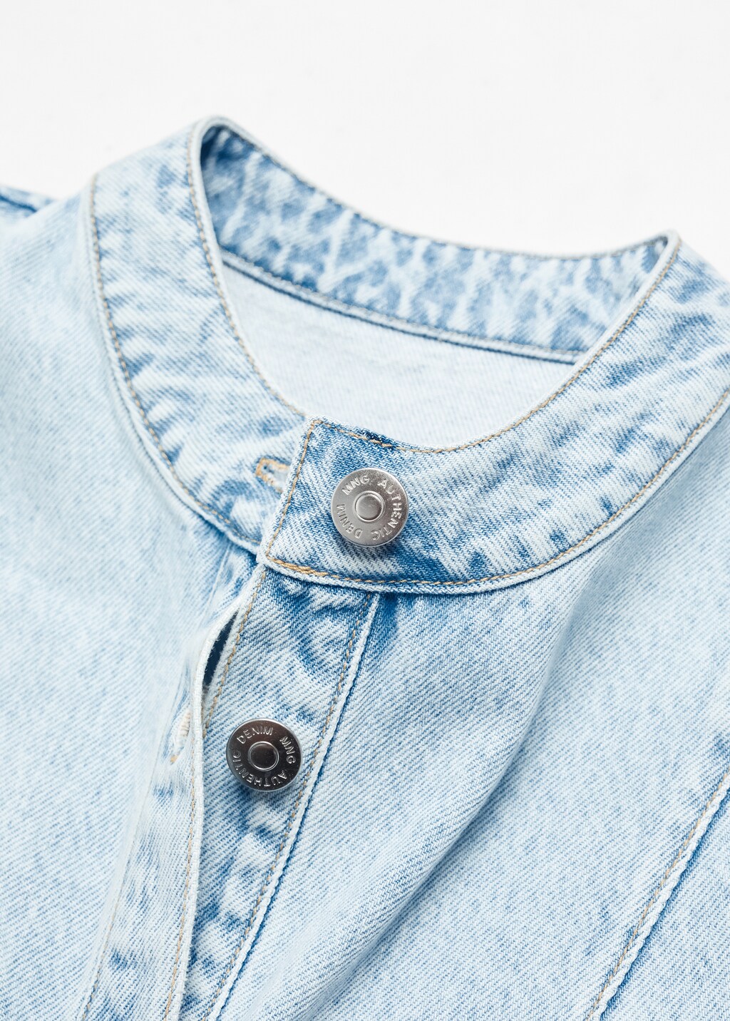 Denim jumpsuit met zakken - Detail van het artikel 8