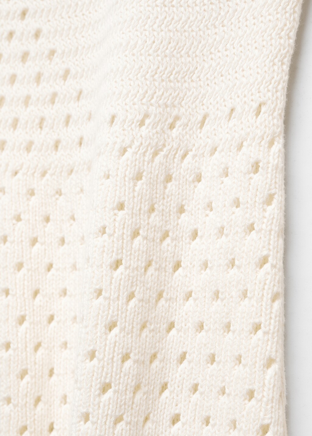 Knit openwork detail sweater - Details of the article 8