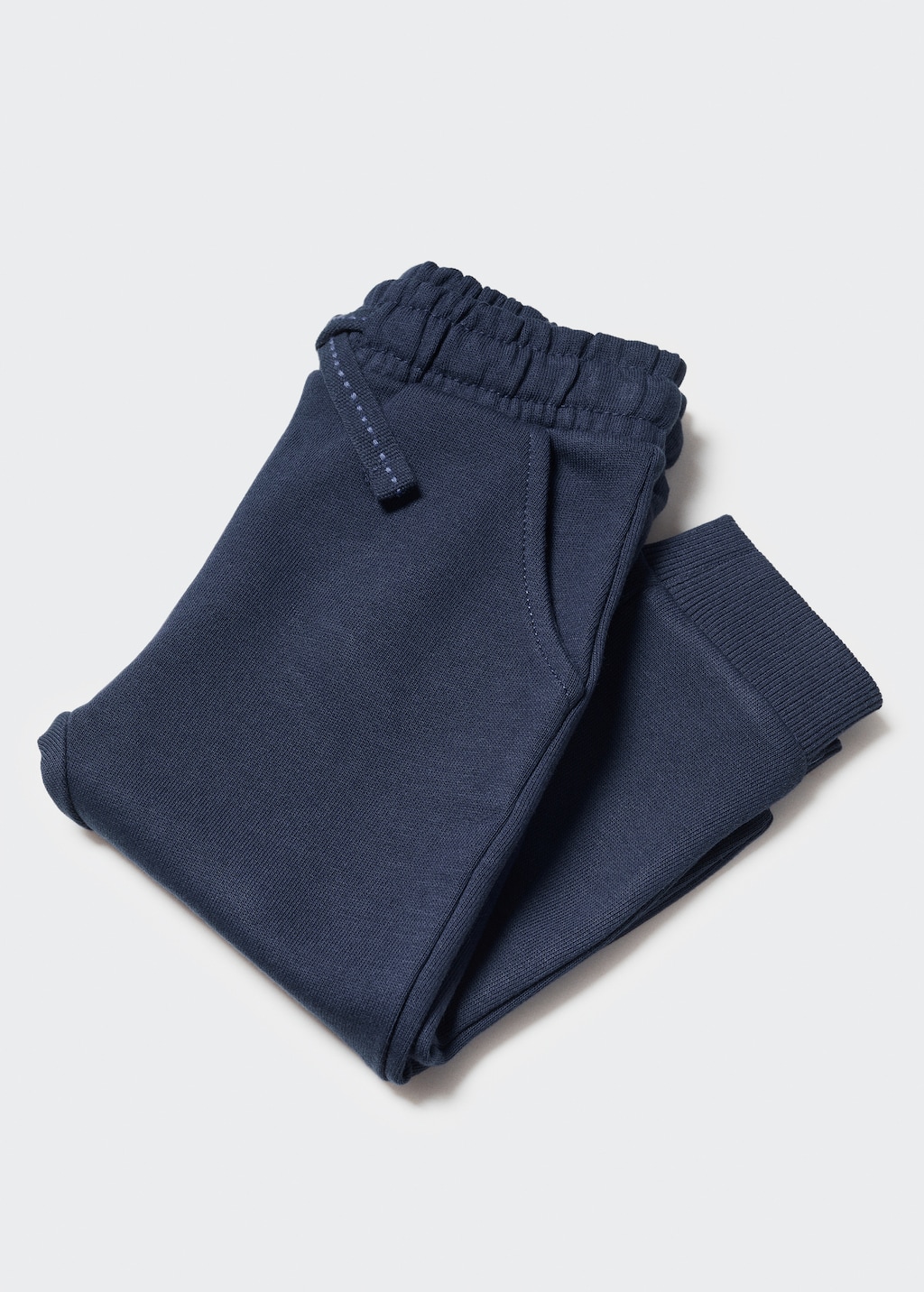 Cotton jogger-style trousers - Details of the article 0