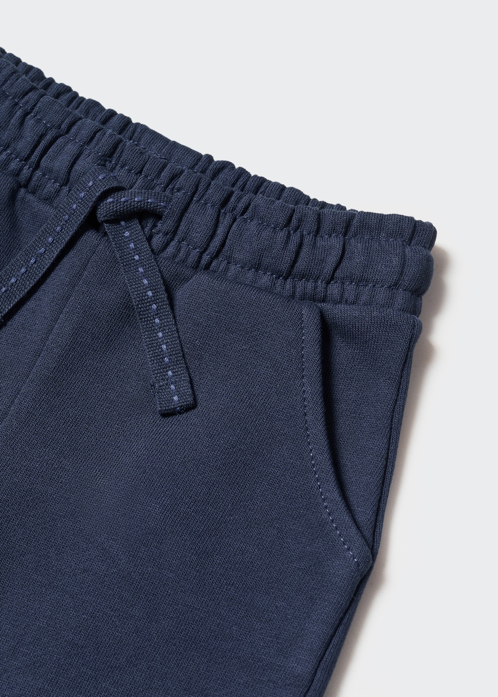 Cotton jogger-style trousers - Details of the article 8