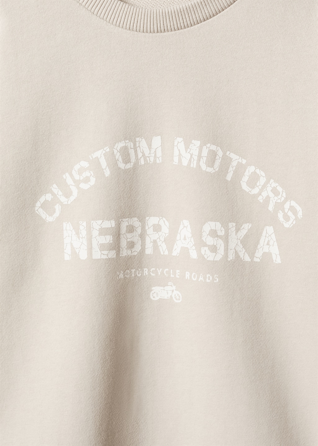 Message cotton sweatshirt - Details of the article 0