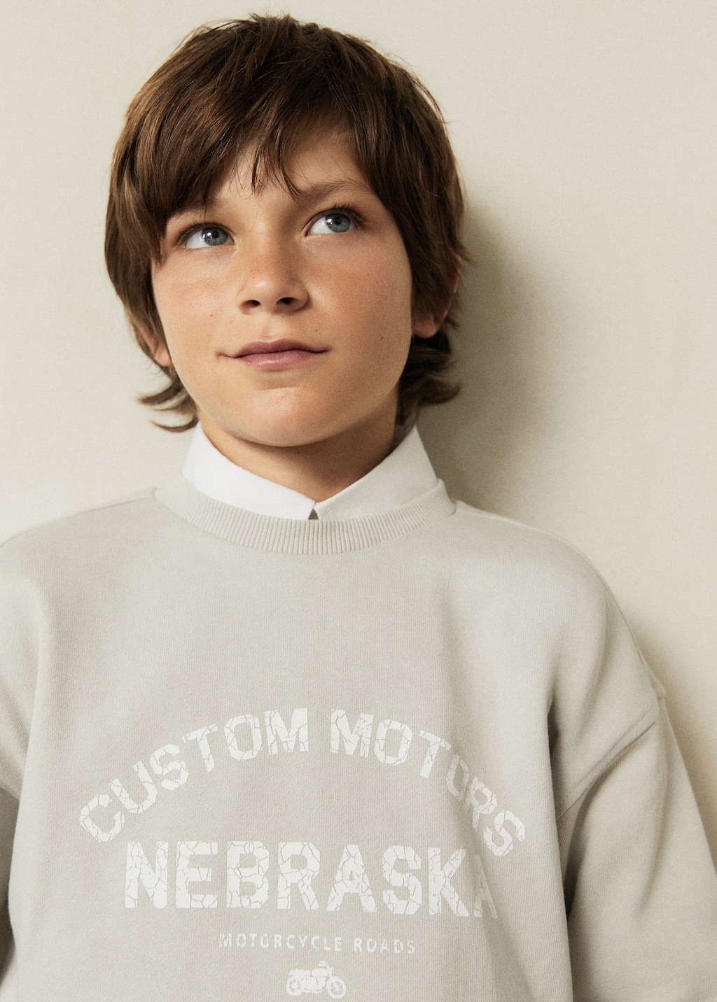 Message cotton sweatshirt - Details of the article 5