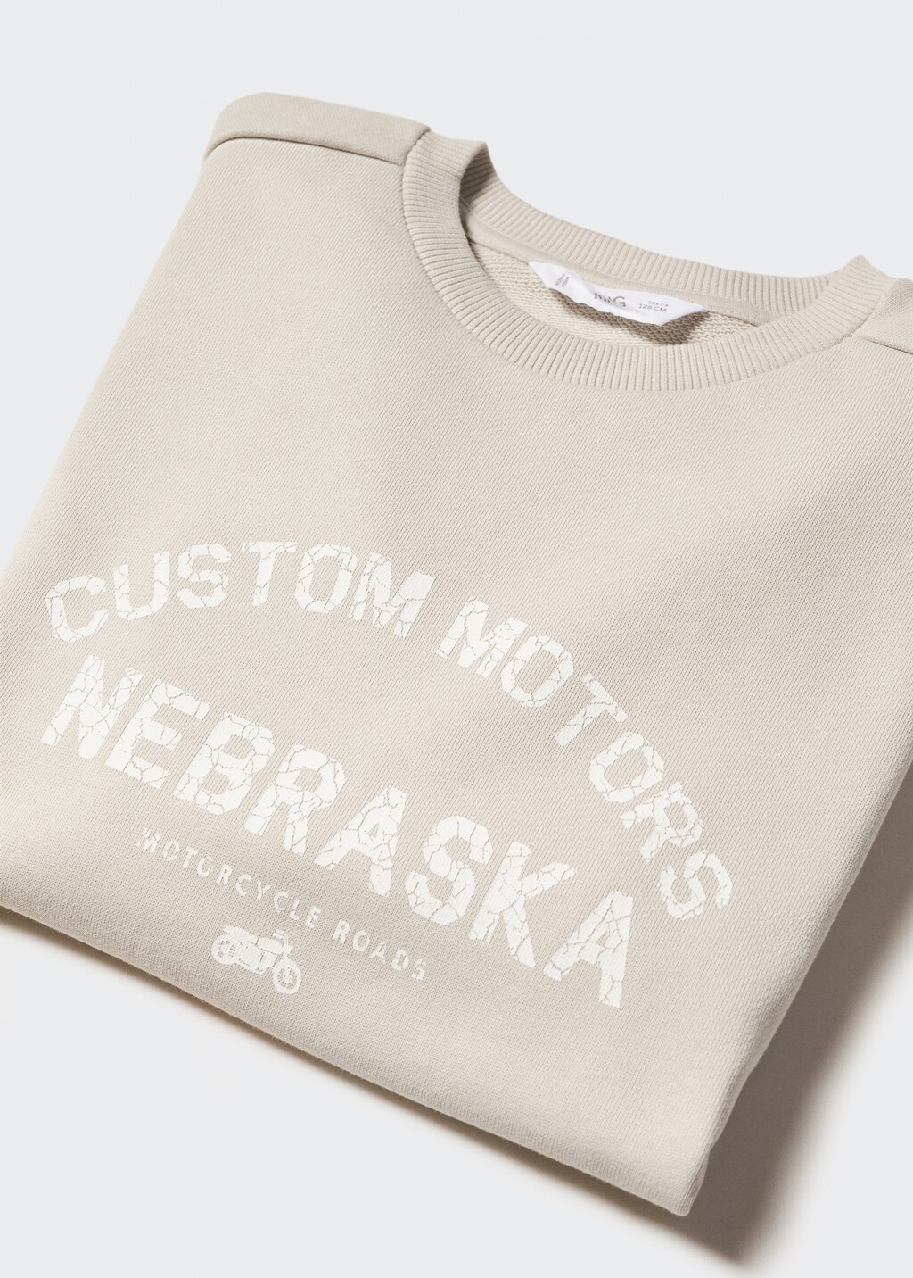 Message cotton sweatshirt - Details of the article 8