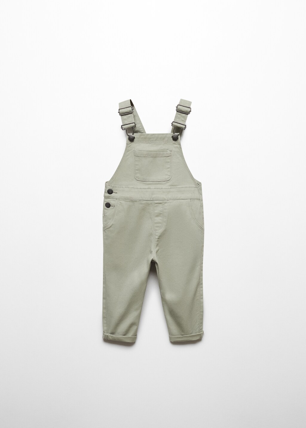 Lined denim dungarees - Article without model