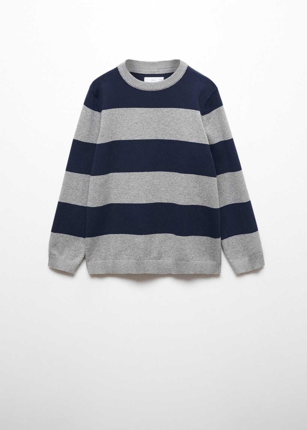 Striped knit sweater - Article without model