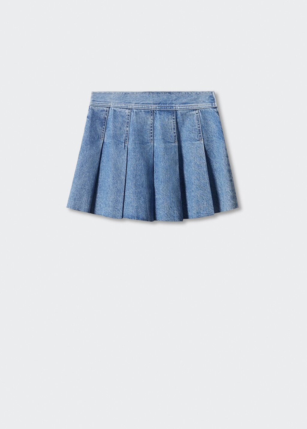 Denim mini-skirt - Article without model