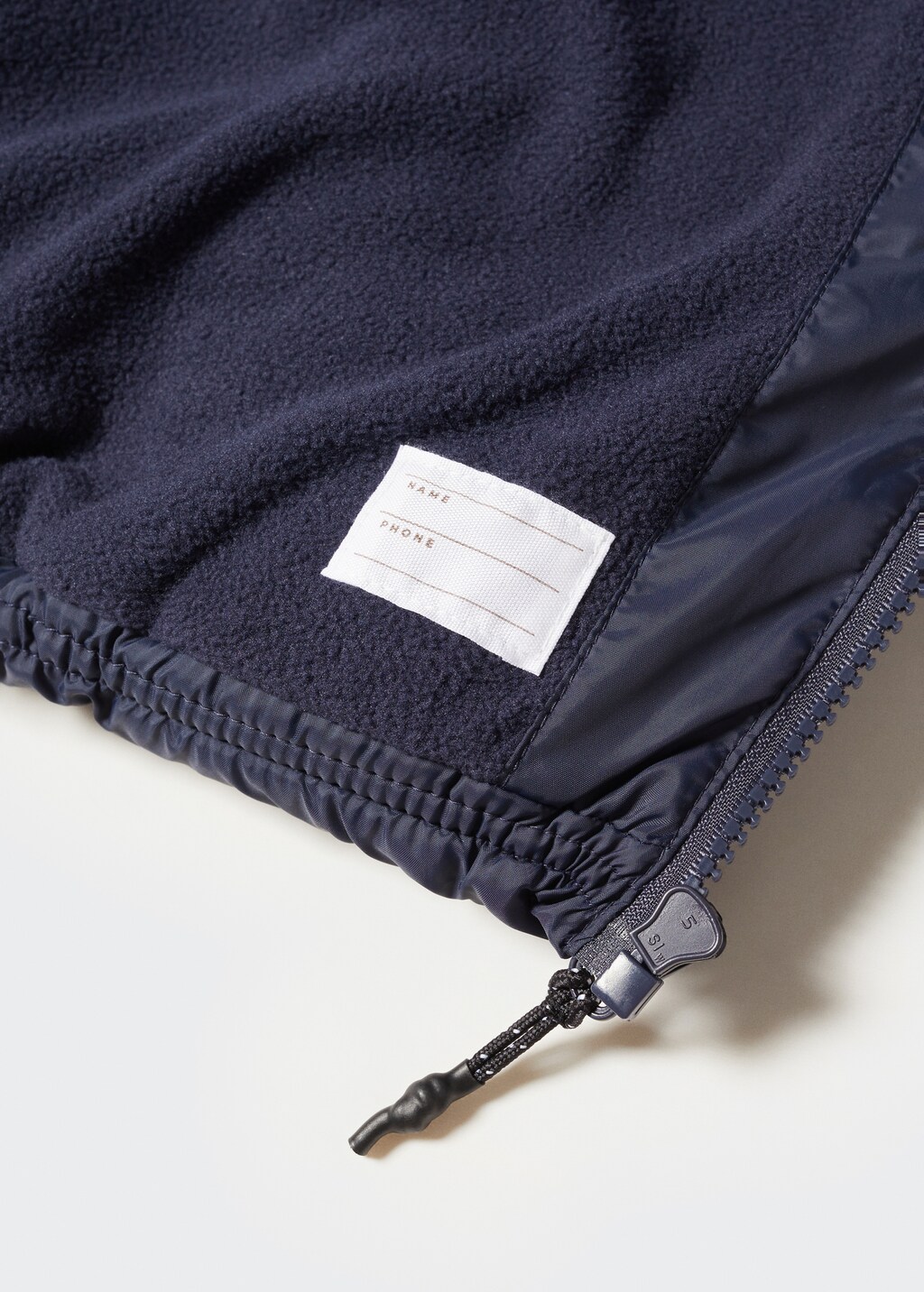 Padded fleece gilet - Details of the article 8