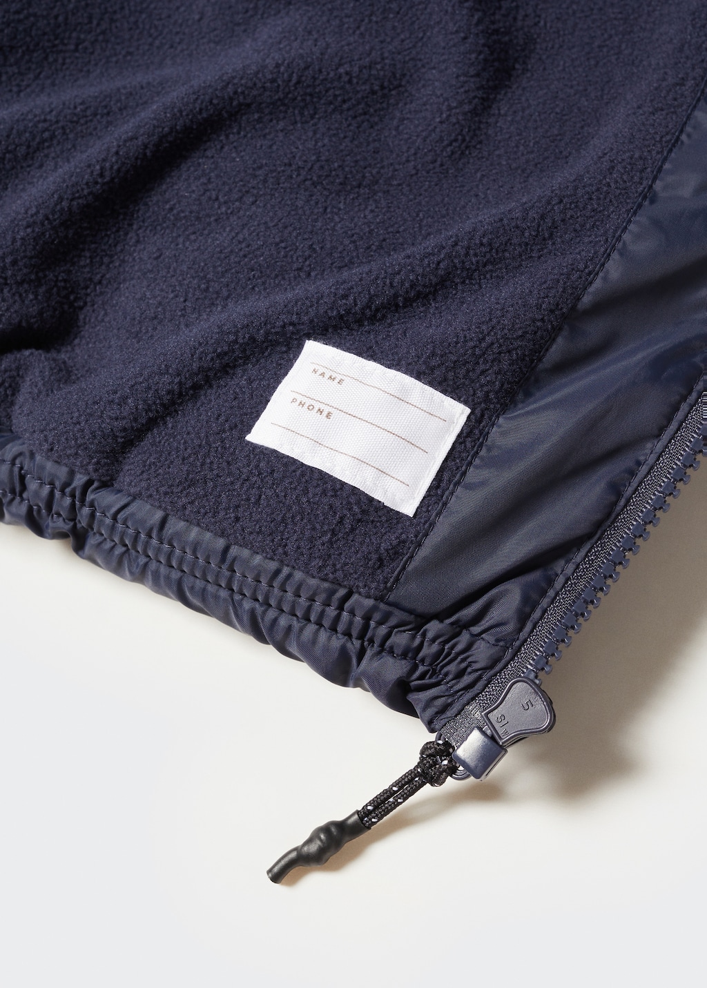 Padded fleece gilet - Details of the article 8