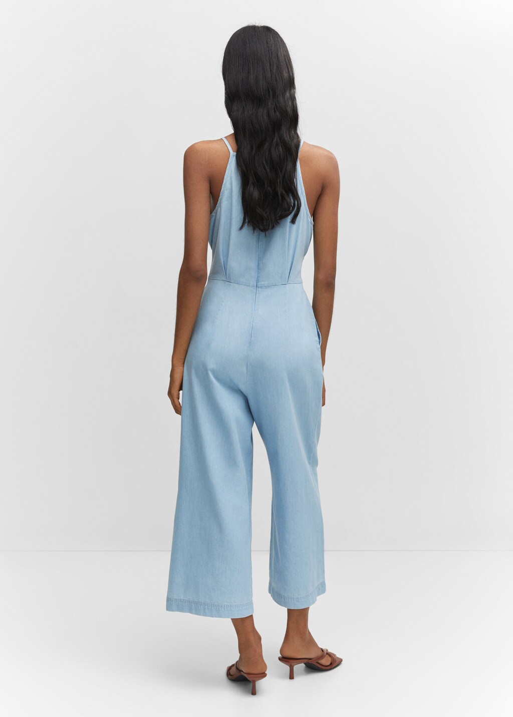 Bow detail jumpsuit - Reverse of the article