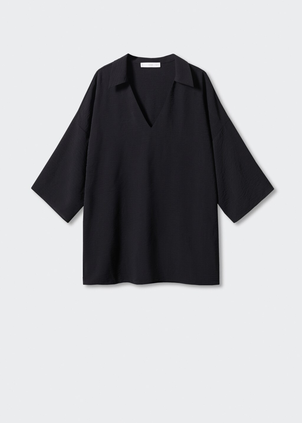 Double shirt-collar blouse - Article without model