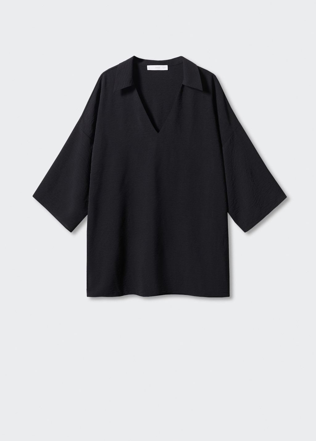 Double shirt-collar blouse - Article without model