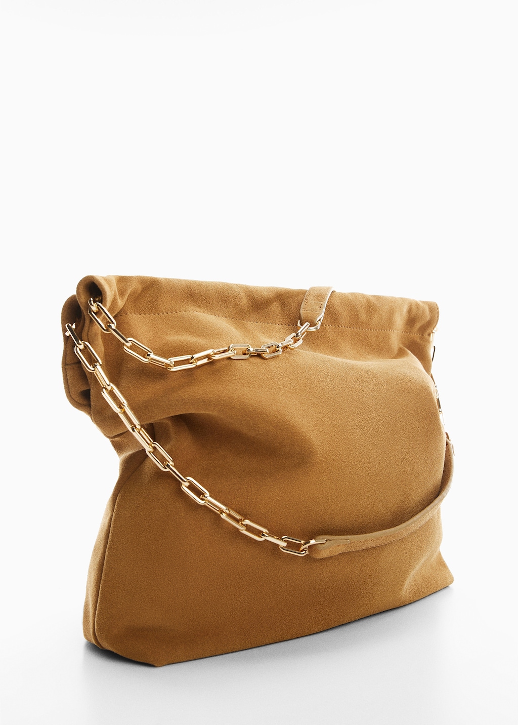 Chain leather bag - Medium plane