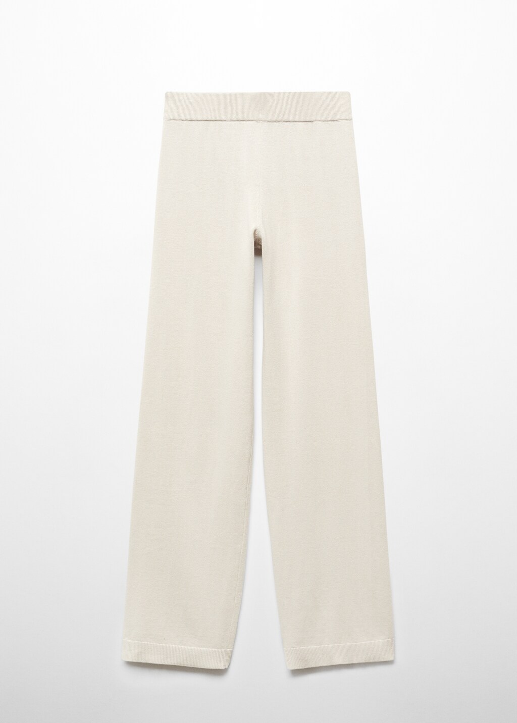 Wideleg cotton and linen pyjama trousers - Article without model