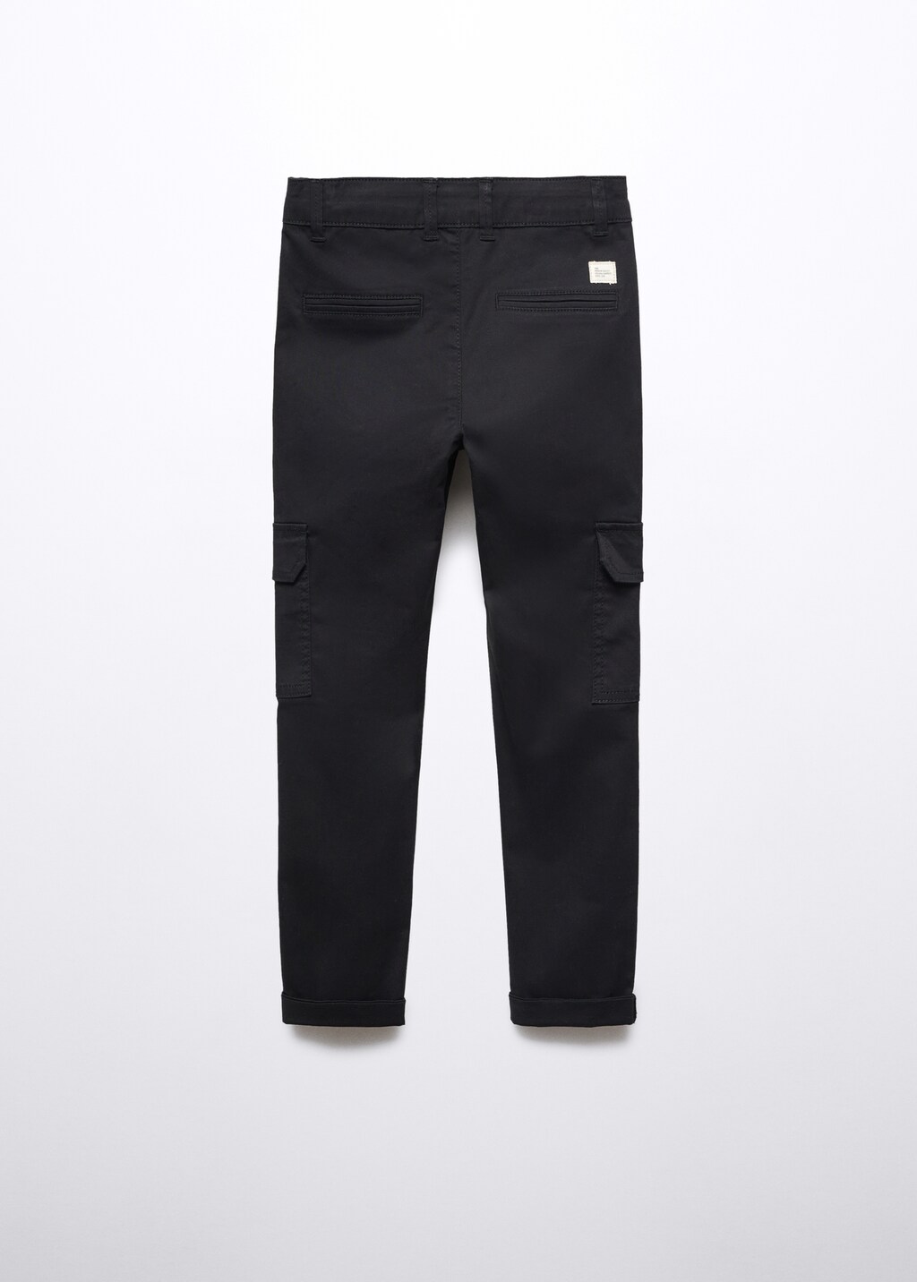 Cotton cargo pants - Reverse of the article