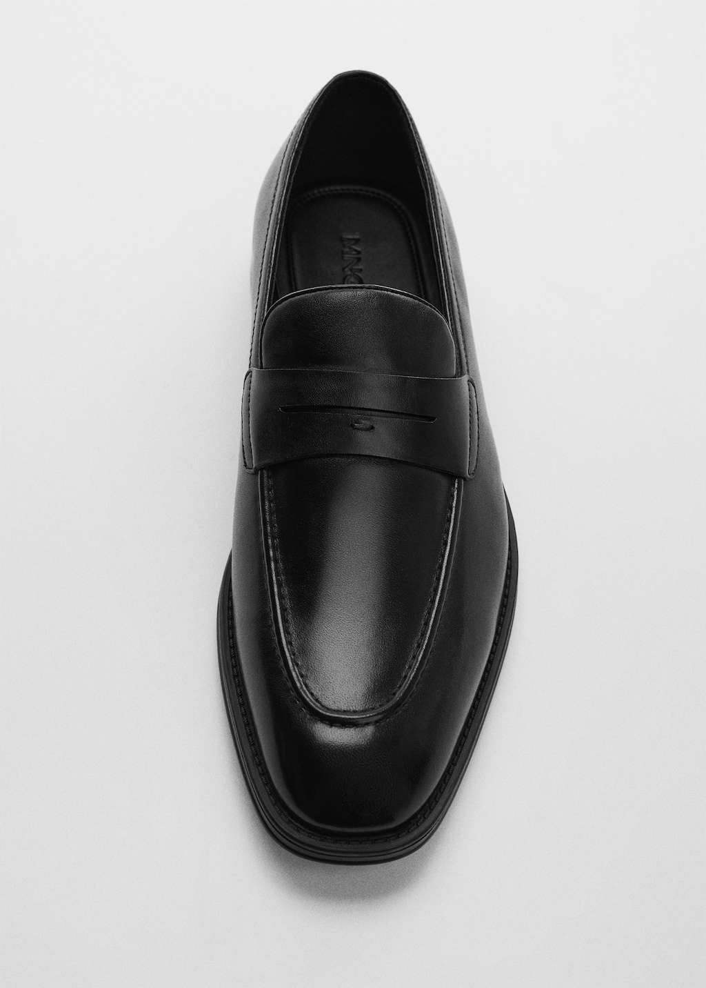 Aged-leather loafers - Details of the article 1