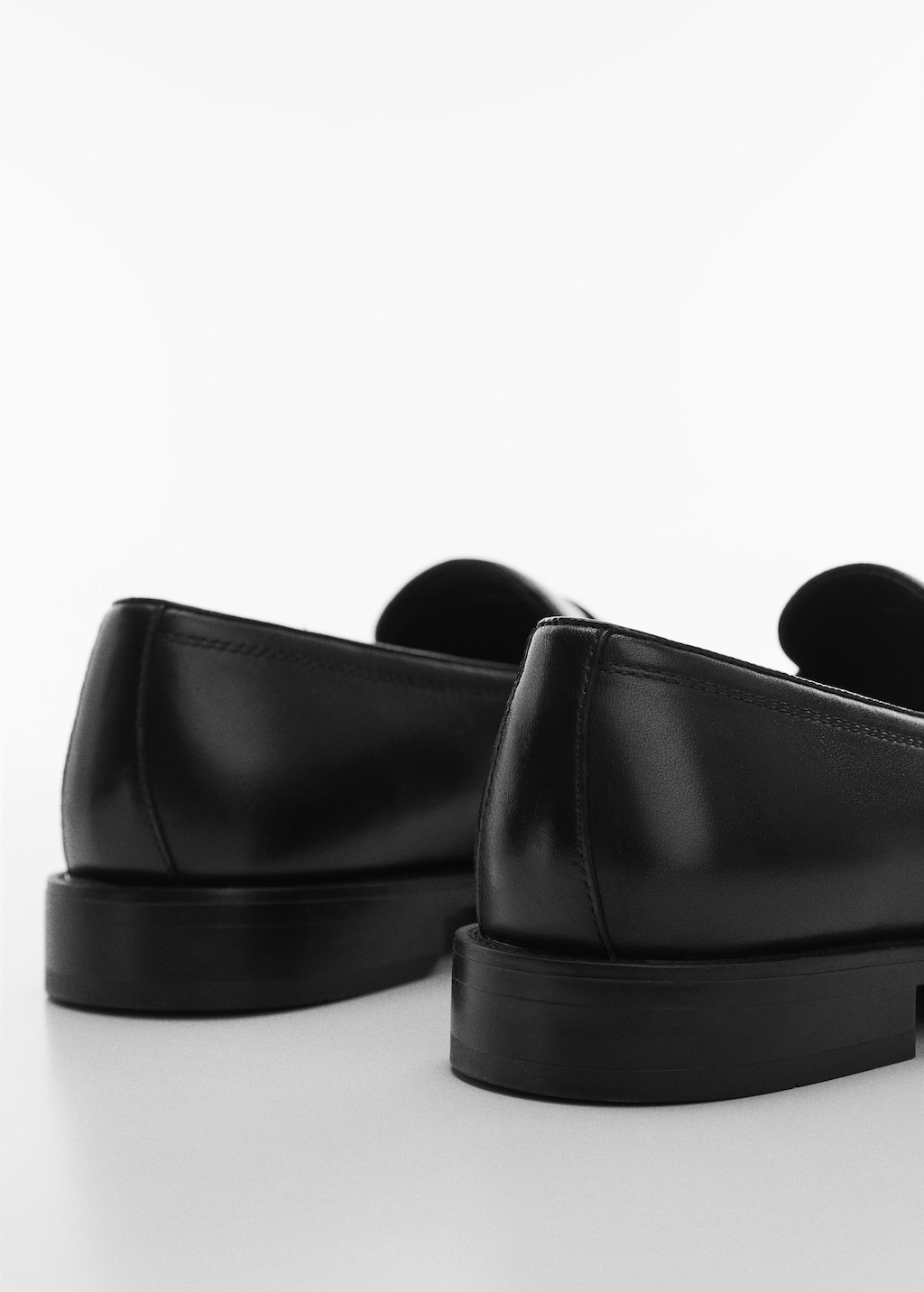 Aged-leather loafers - Details of the article 2