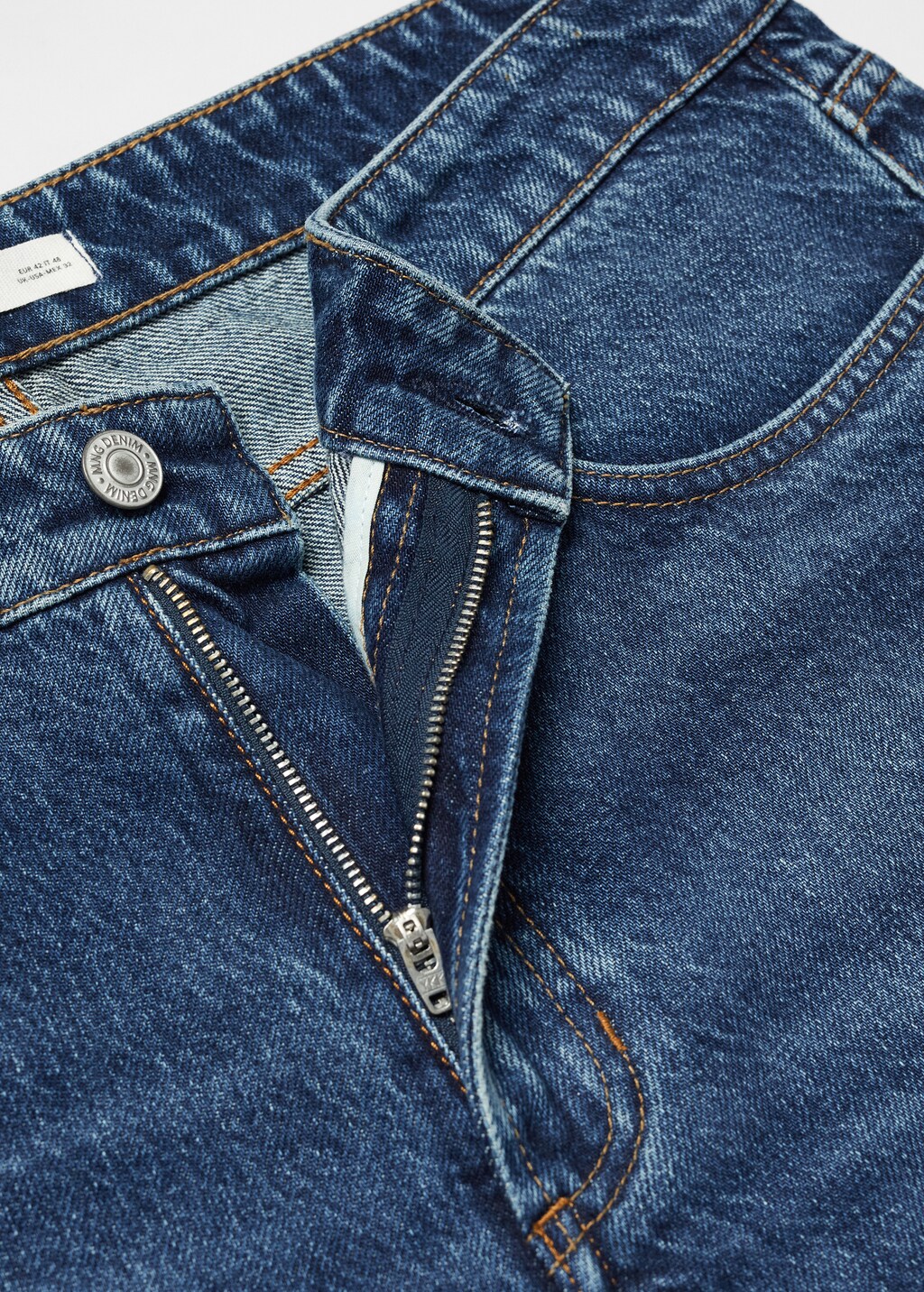 Jeans tappered-fit lavado oscuro - Detalle del artículo 8