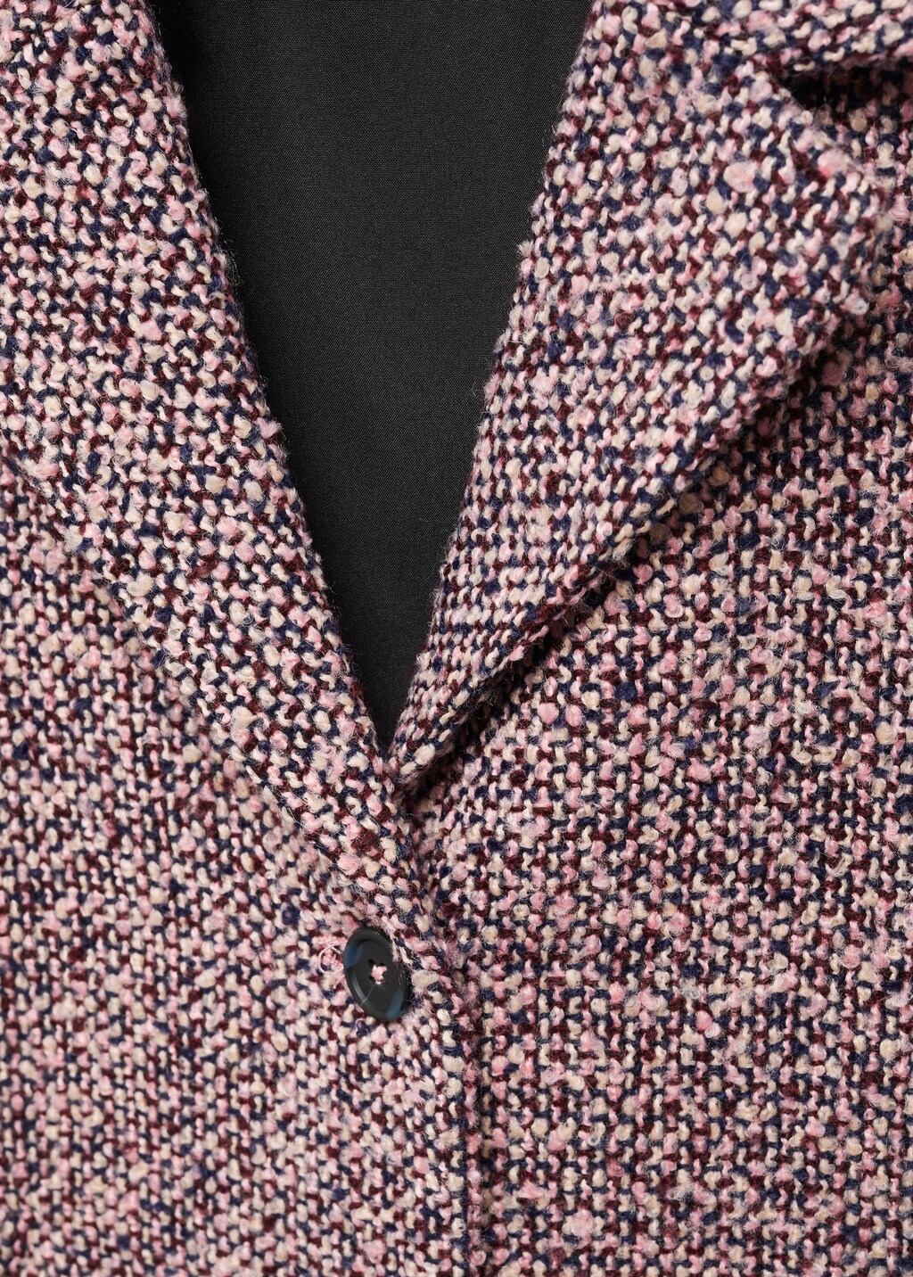 Marbled coat with lapels - Details of the article 8