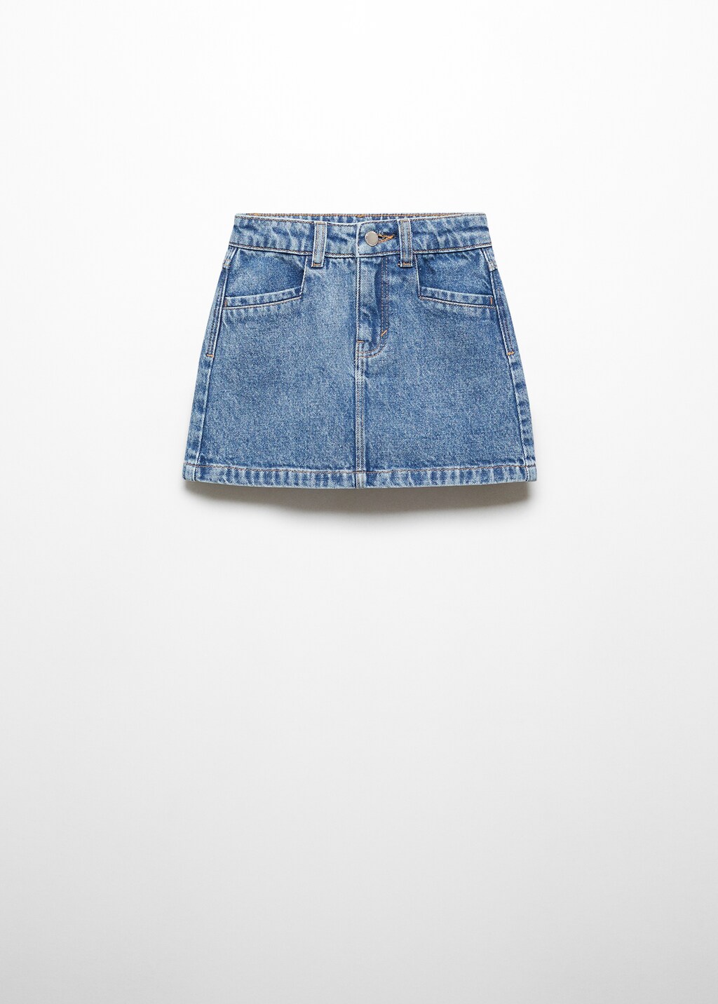 Short denim skirt - Article without model