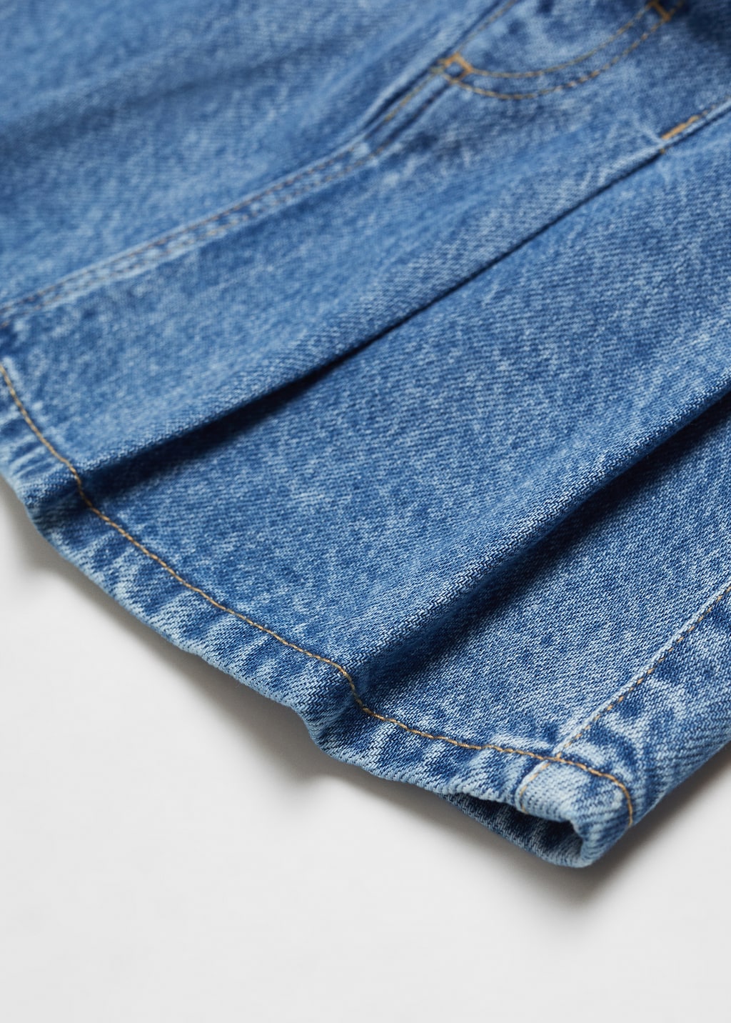 Denim mini-skirt - Details of the article 0