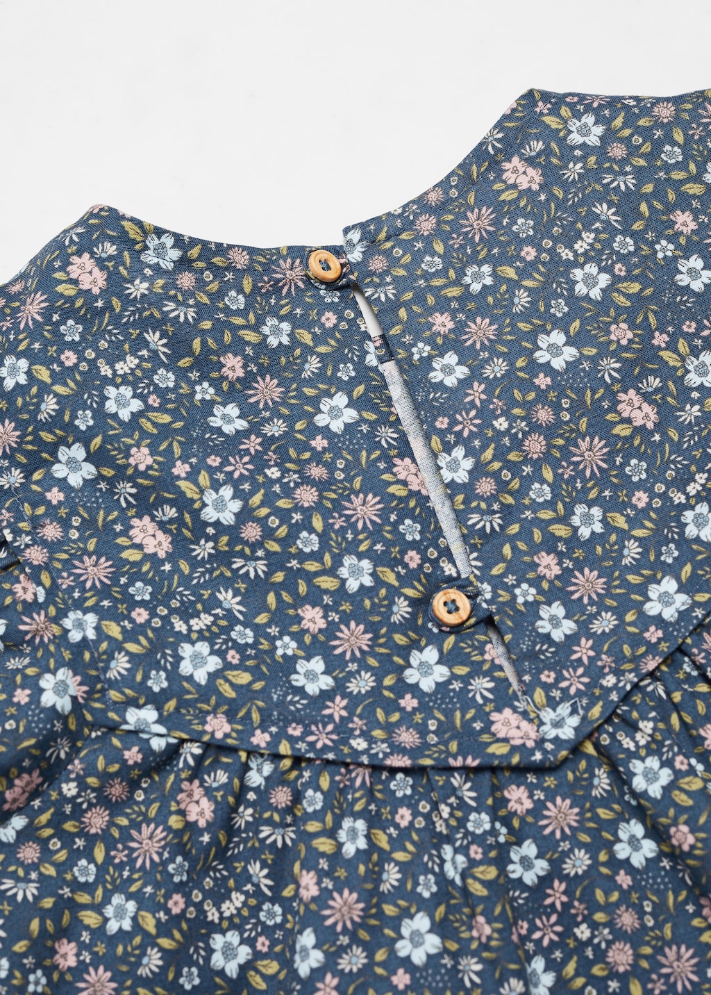 Flowers cotton dress - Details of the article 0