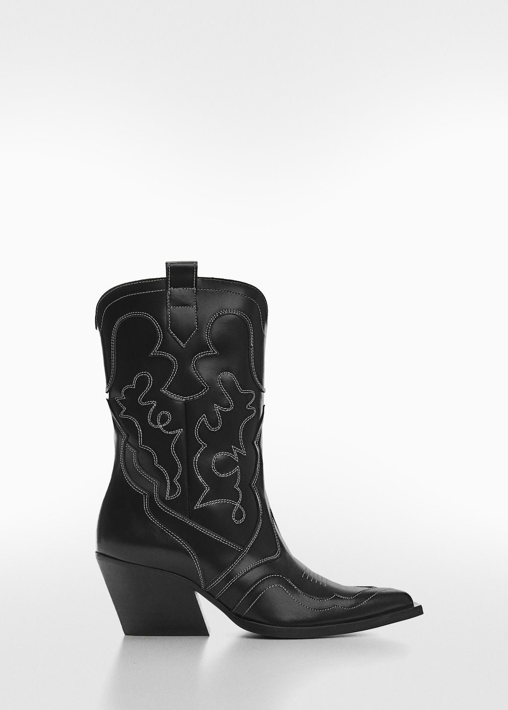 Mango cowboy boots online