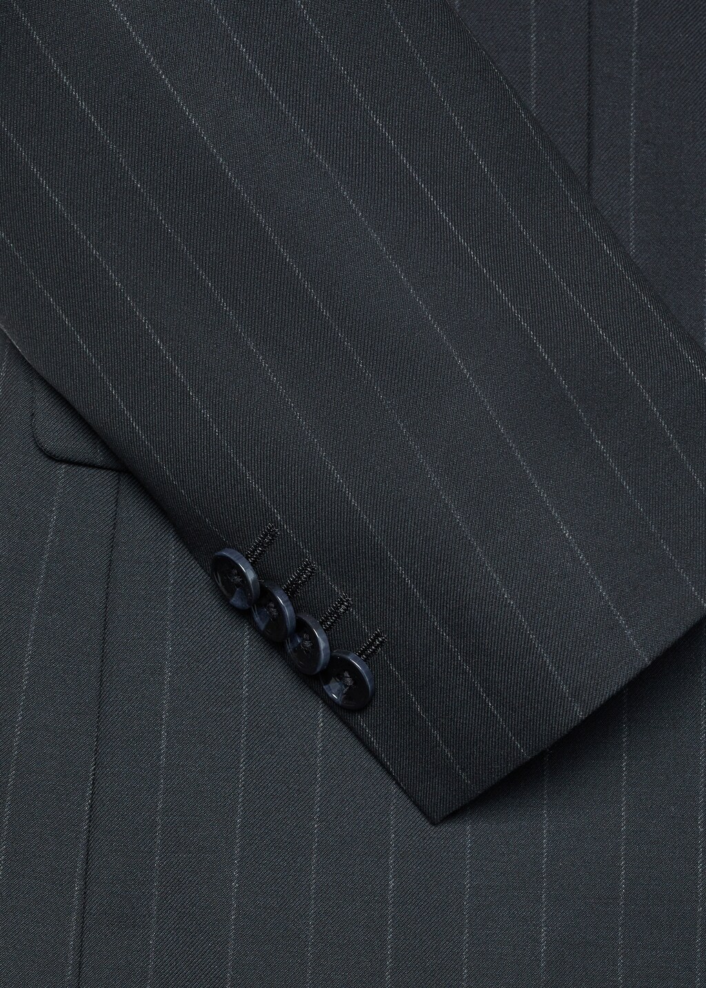 Stretch fabric slim-fit suit jacket - Details of the article 8