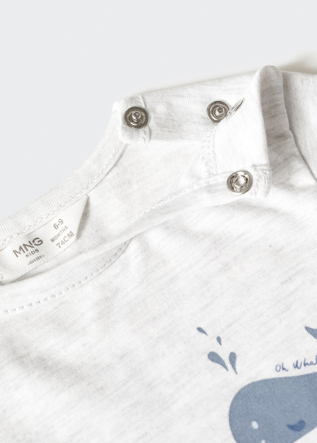 Long sleeve cotton t-shirt - Details of the article 0