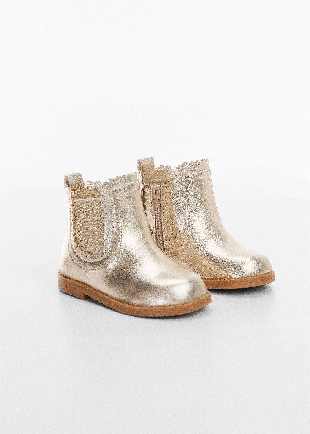 Metallic boots - Medium plane