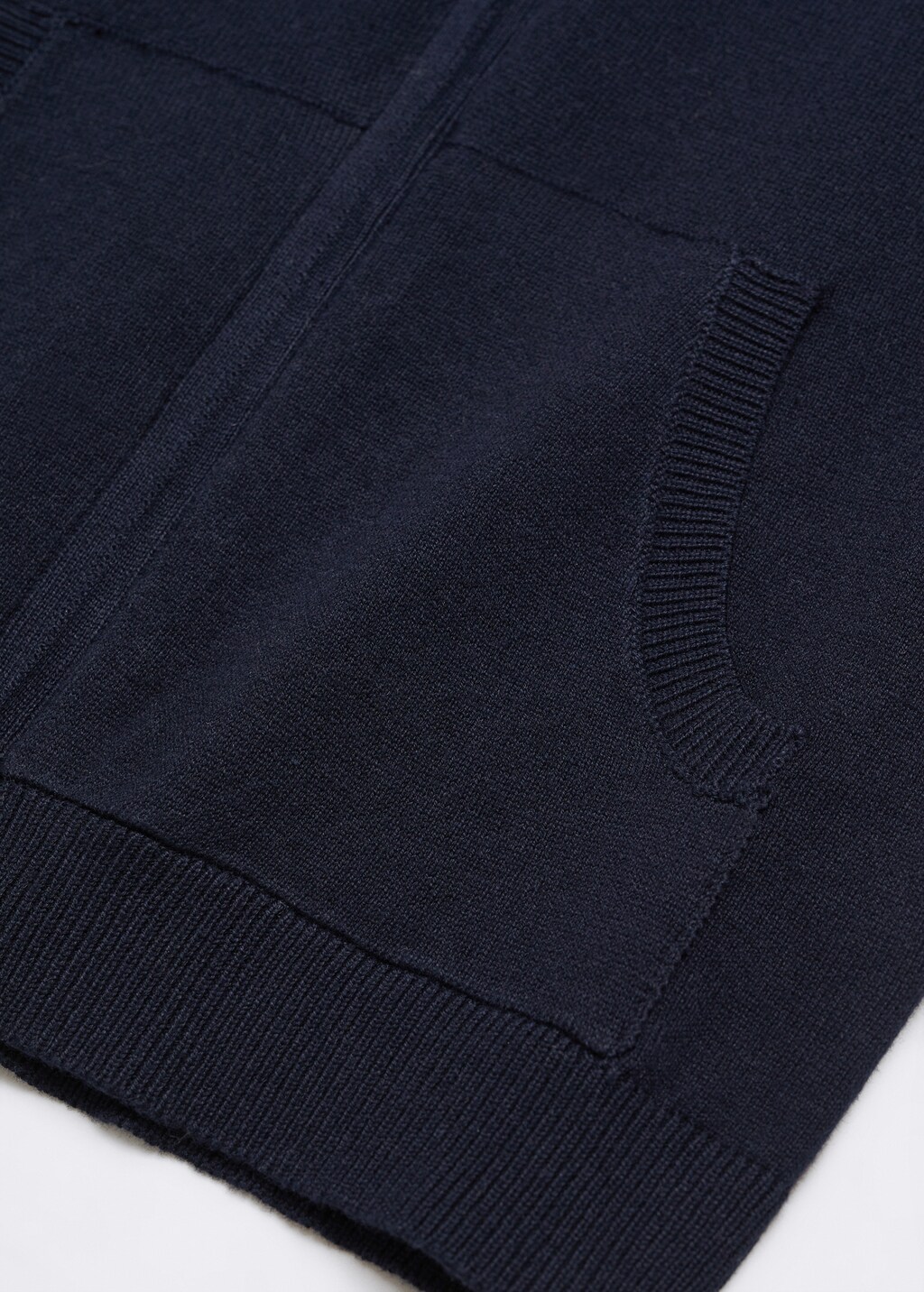 Zipped cotton cardigan - Details of the article 8