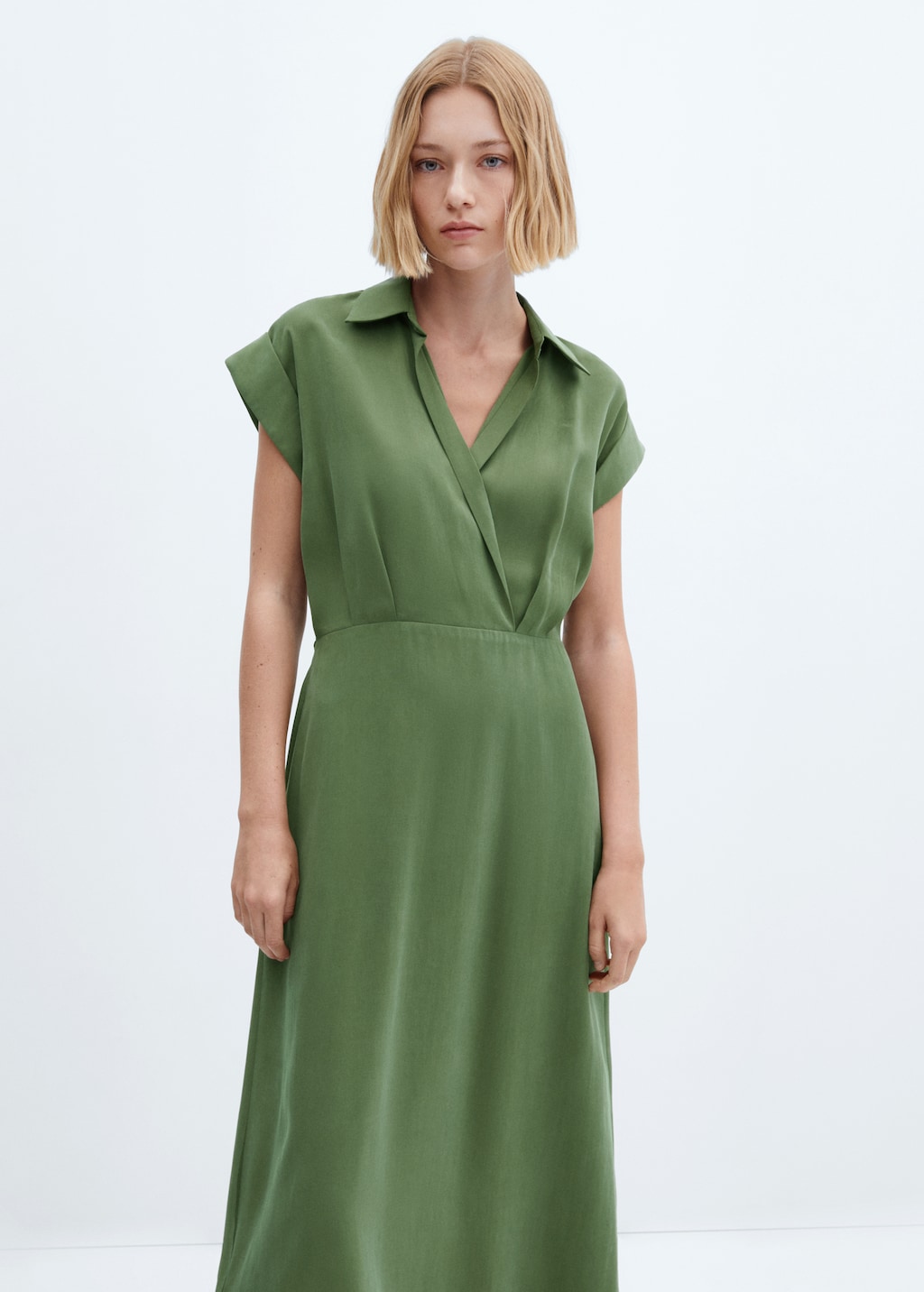 Modal shirt dress - Medium plane