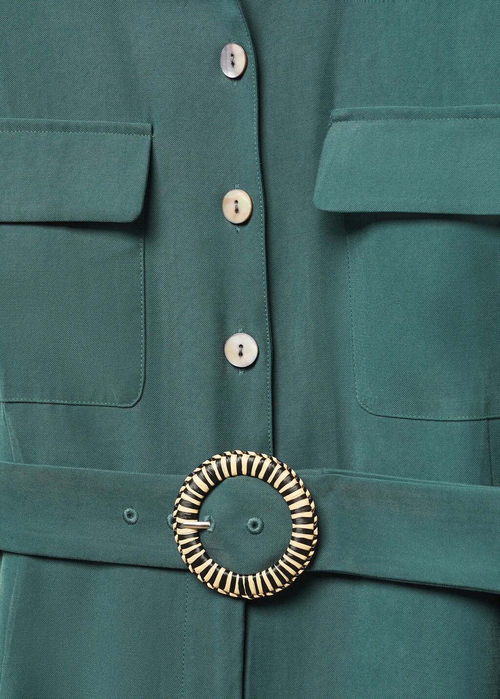 Belt long jumpsuit - Details of the article 8