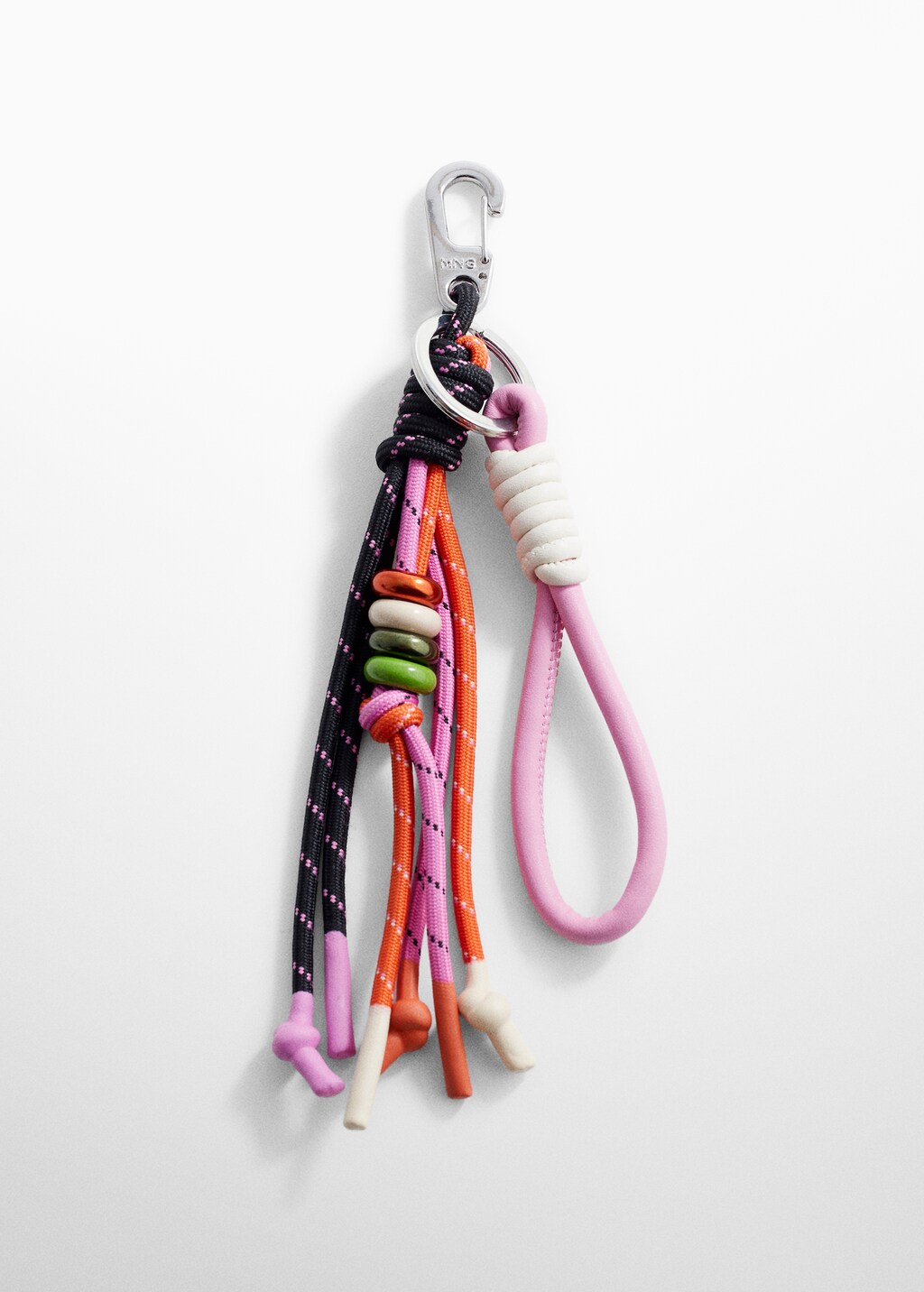 Carabiner keychain with knot - Article without model