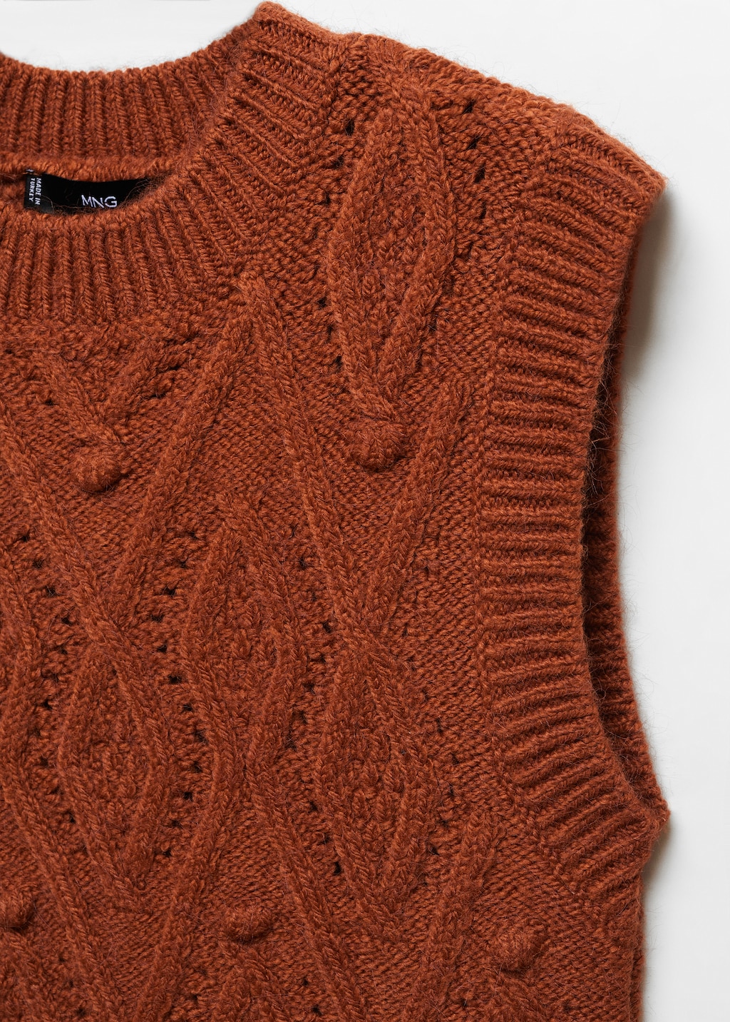 Chunky-knit gilet - Details of the article 8