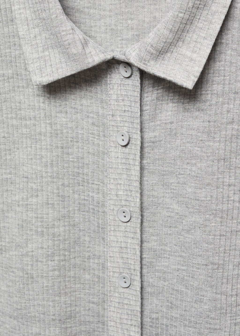 Rib-knit shirt - Details of the article 8