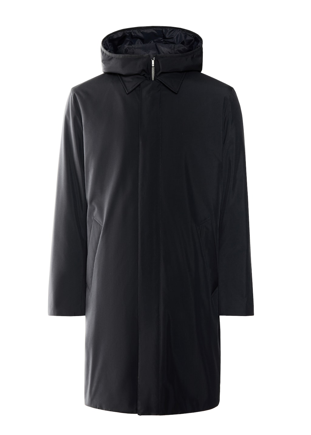 Water repellent hooded trench coat Men MANGO OUTLET Norway