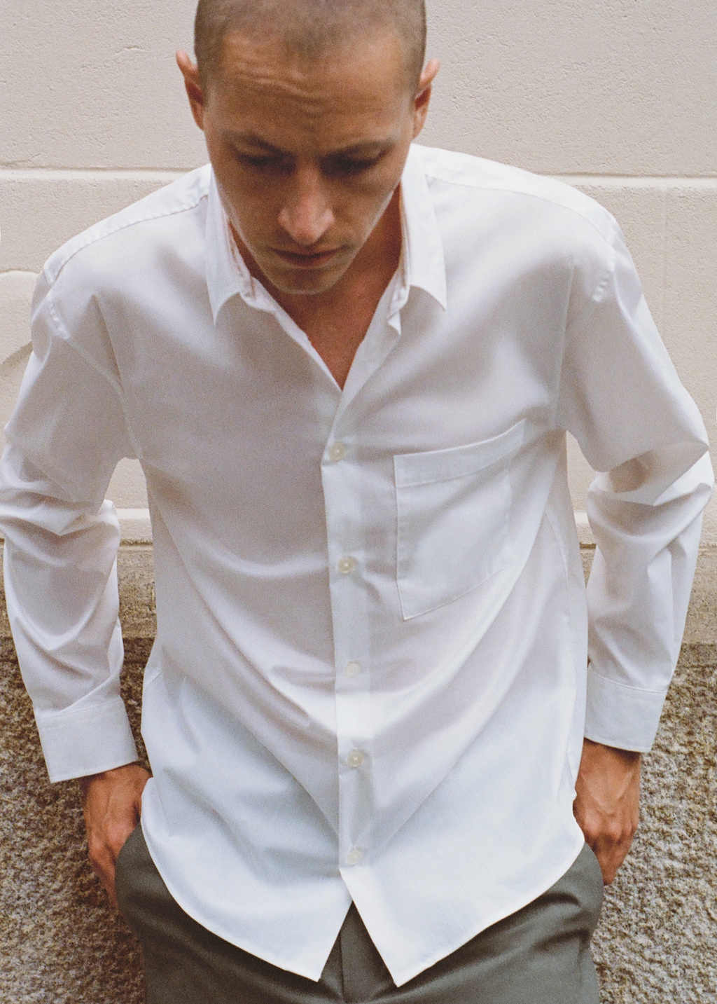 Relaxed fit cotton pocket shirt - Details of the article 6