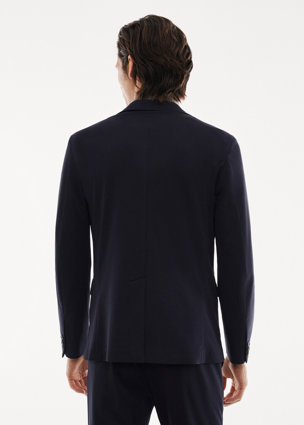 Stretch slim fit colbert - Achterkant van het artikel