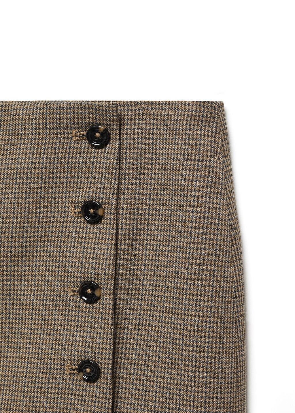 Houndstooth miniskirt - Details of the article 8