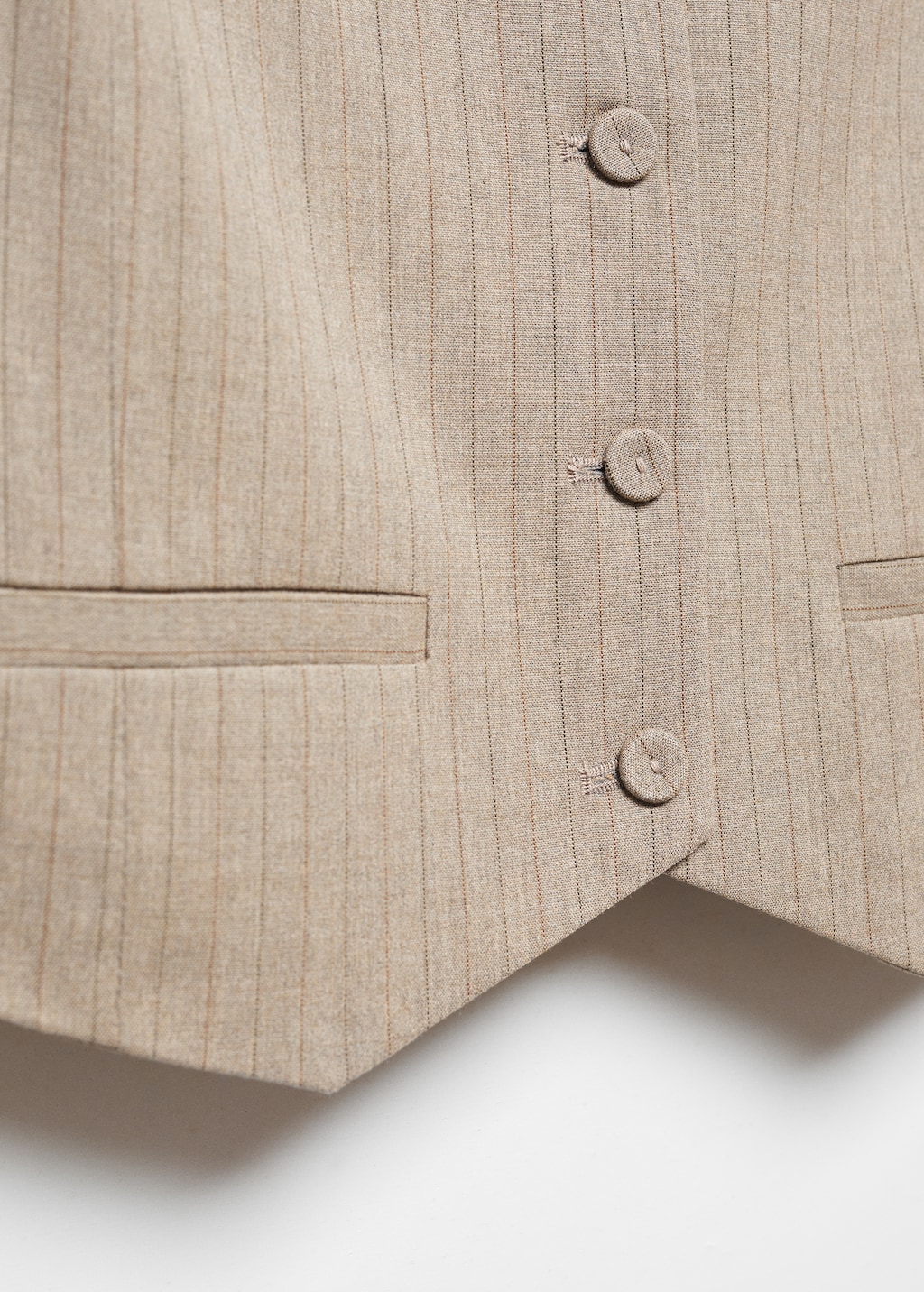 Pinstriped waistcoat - Details of the article 8