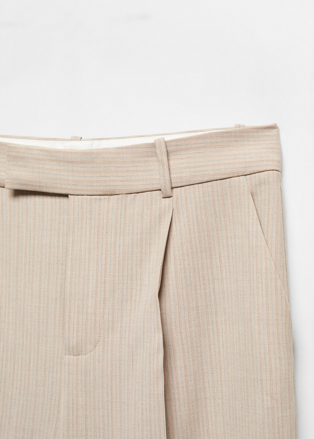 Striped suit trousers - Details of the article 8